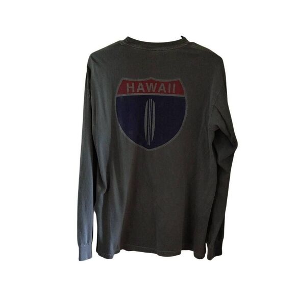 Vintage Hawaii Route One Surfboard by Malibu Shirts, Medium Long-sleeved - Picture 4 of 9